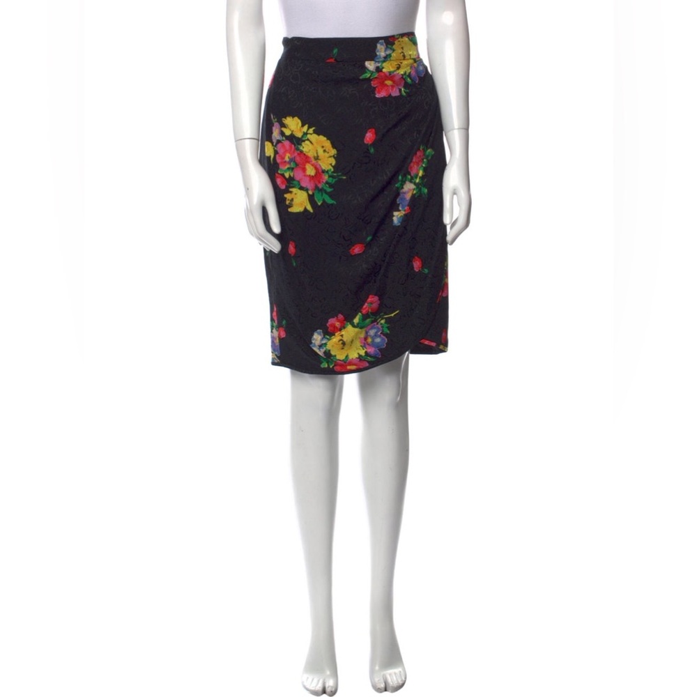 Vintage Emanuel Ungaro Paris Knee-Length Skirt size 12